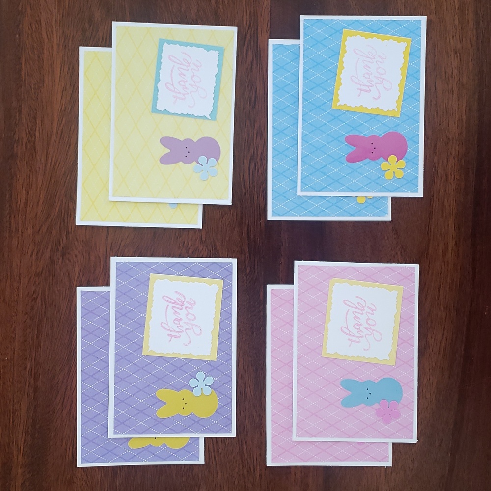 60 Piece Easter Spring Shipping Bundle | Cards Stickers Polymailers